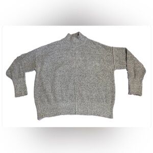 Sienna & Saga Gray Mock Neck Sweater XL